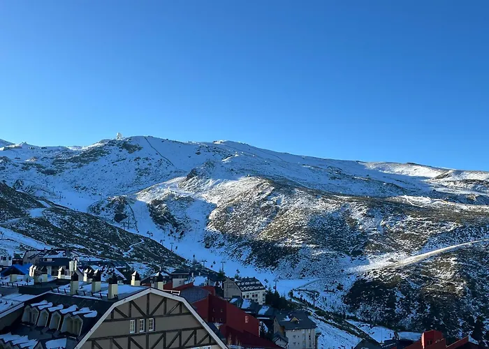 Puesta De Sol Y Nieve 아파트 시에라네바다